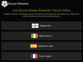 Watch soccer best sale streams online