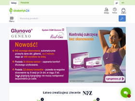 'diabetyk24.pl' screenshot