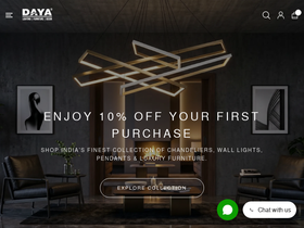 dayaworldwide.com homepage screenshot