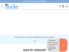 'theoodie.com' screenshot