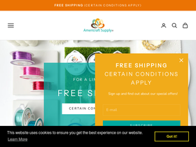 aaacraftwire.com homepage screenshot