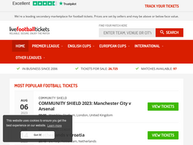 'livefootballtickets.com' screenshot