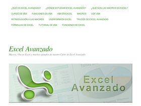 'excel-avanzado.com' screenshot
