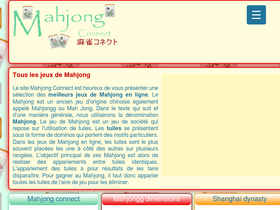 'mahjong-connect.fr' screenshot