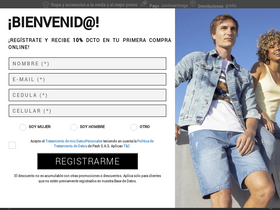 'facol.com.co' screenshot
