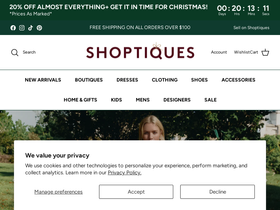 'shoptiques.com' screenshot