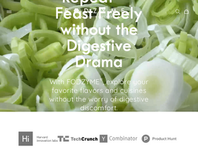'fodzyme.com' screenshot