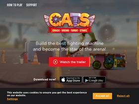 'catsthegame.com' screenshot