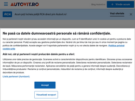 'autovit.ro' screenshot
