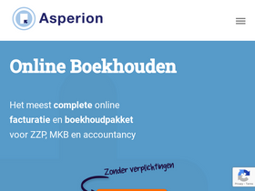 'asperion.nl' screenshot