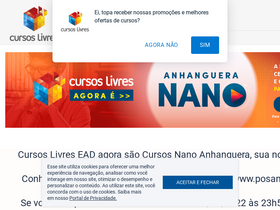'cursoslivresead.com.br' screenshot