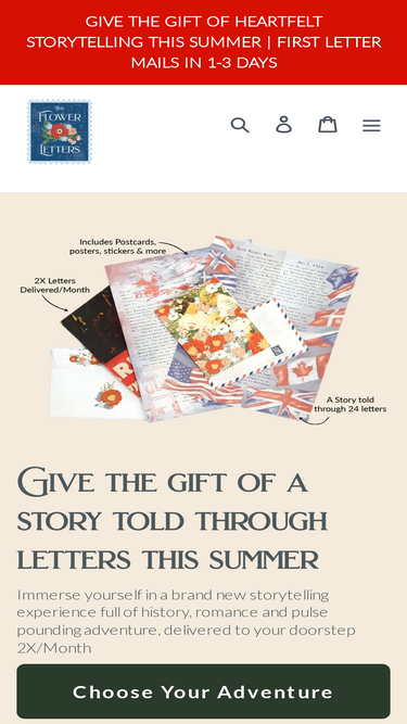 theflowerletters.com