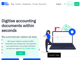'costpocket.com' screenshot