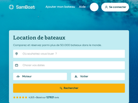 'samboat.fr' screenshot