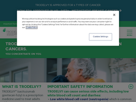 'trodelvy.com' screenshot