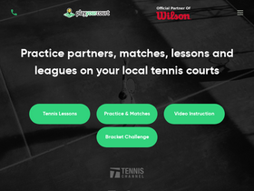 'playyourcourt.com' screenshot