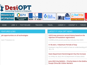 'desiopt.com' screenshot