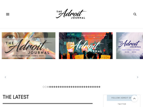 'theadroitjournal.org' screenshot