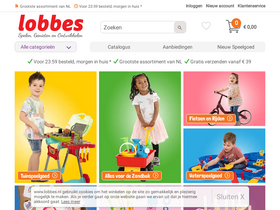 'lobbes.nl' screenshot