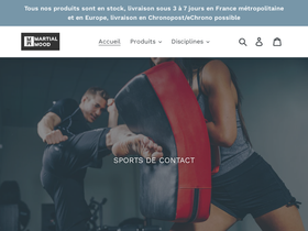 martialmood.com homepage screenshot