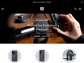 Minimal Cases website screenshot