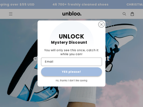 Unbloo website screenshot