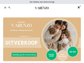 Sarando homepage screenshot