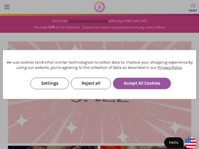 'holisticshop.co.uk' screenshot