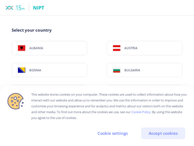 'nipt-geneplanet.com' screenshot