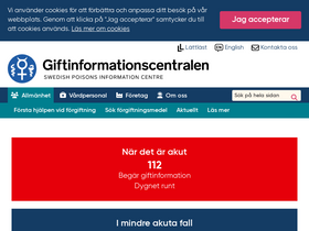 'giftinformation.se' screenshot