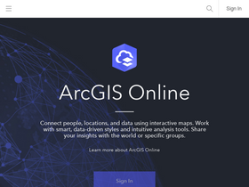 'gsdm.maps.arcgis.com' screenshot
