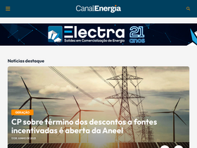 'canalenergia.com.br' screenshot