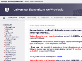 usosweb.ue.wroc.pl