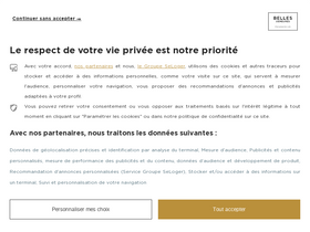 'bellesdemeures.com' screenshot