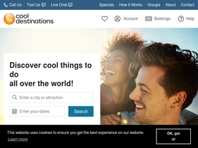 'cooldestinations.com' screenshot