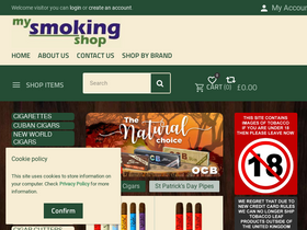 mysmokingshop.co.uk
