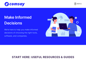 'ecomsay.com' screenshot