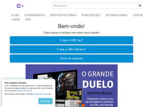 'ubc.org.br' screenshot