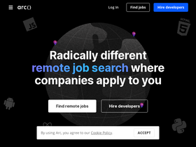 'arc.dev' screenshot
