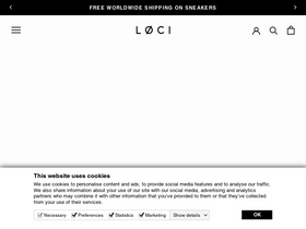 'lociwear.com' screenshot