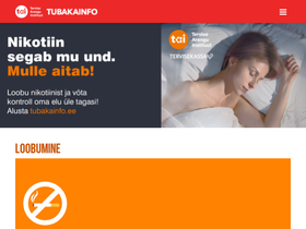 'tubakainfo.ee' screenshot