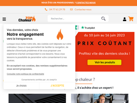 'topchaleur.com' screenshot