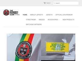 'shop-bohemianfc.com' screenshot