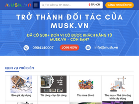 'musk.vn' screenshot