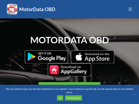 'motordata-obd.com' screenshot