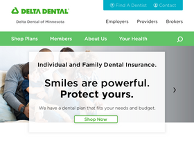 'deltadentalmn.org' screenshot