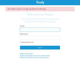 'tricefy4.com' screenshot
