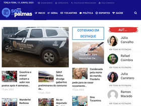 'soudepalmas.com.br' screenshot