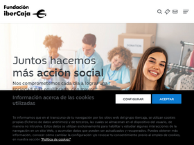 'fundacionibercaja.es' screenshot