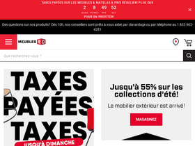 'meublesrd.com' screenshot